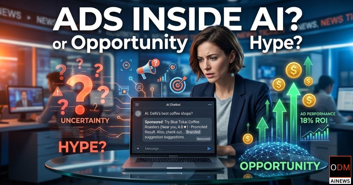 Advertising Inside AI Tools 2026 You are currently viewing Advertising Inside AI Tools 2026: New Channel or Just Hype?