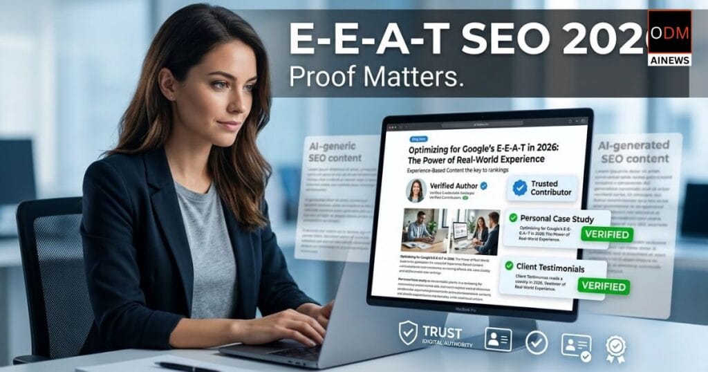Read more about the article E-E-A-T SEO 2026: Google Now Demands Proof of Real Experience