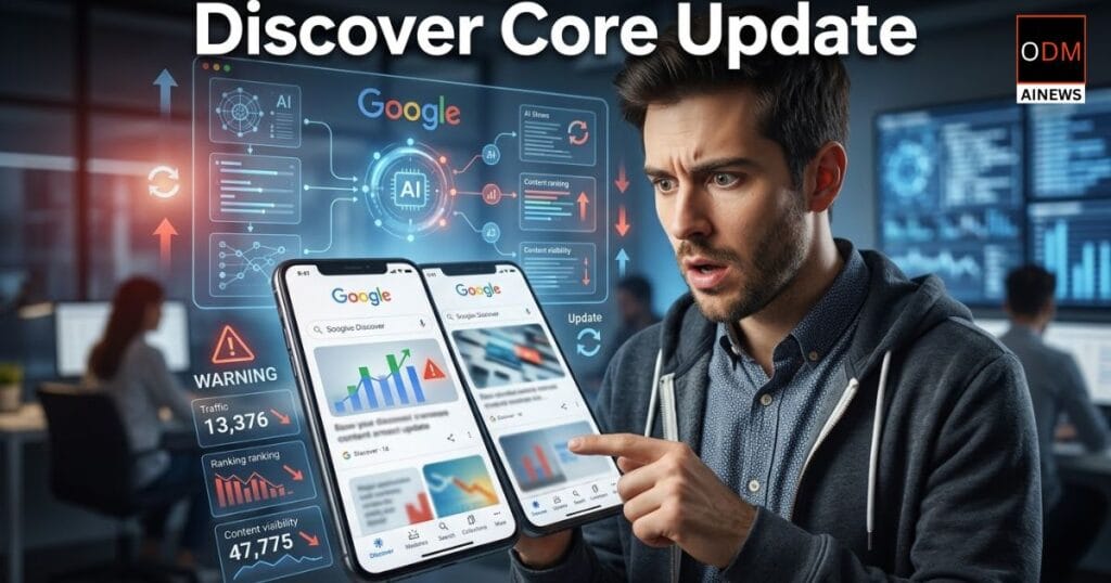 Google Discover core update 2026 news publishers