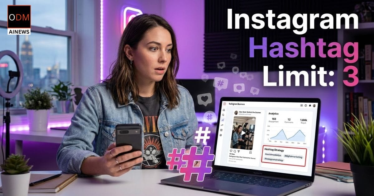 Instagram Cuts Hashtag Limit to Just 3: The New Strategy Every Indian Marketer Must Follow Now