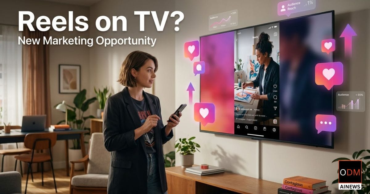 You are currently viewing Instagram Reels TV Screen Marketing Opportunity: How Brands Can Win Early