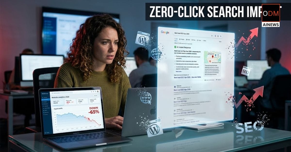You are currently viewing Zero-Click Search Is Cutting Organic Traffic – Here Is What Marketers Must Do Now