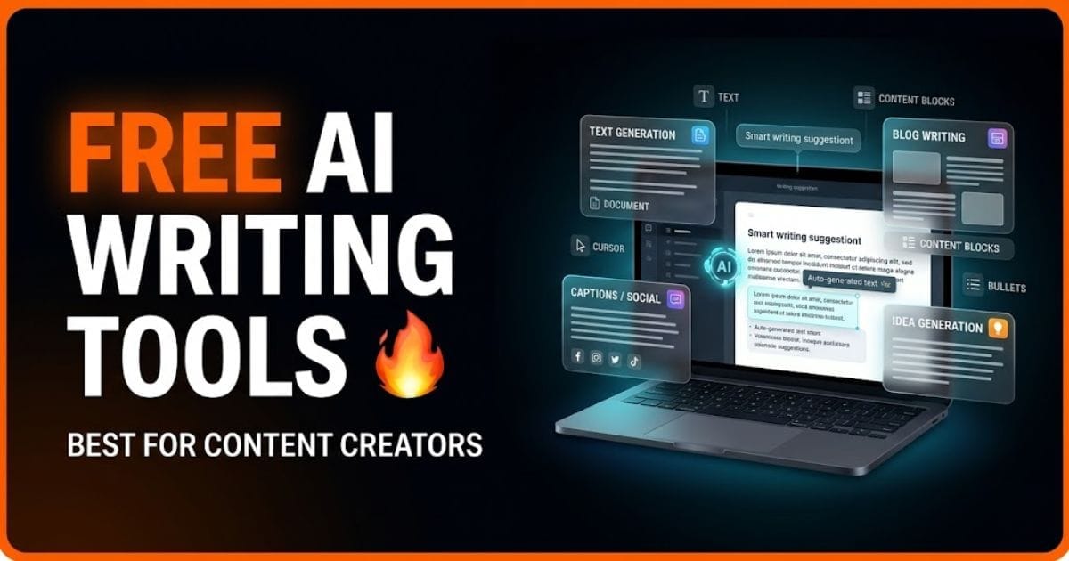 You are currently viewing Best Free AI Writing Tools for Content Creators