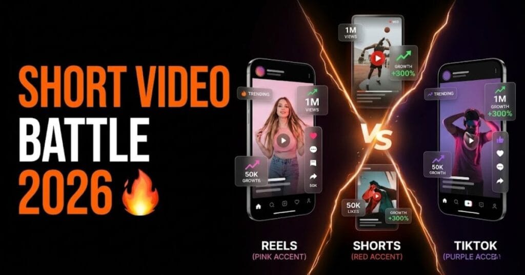 TikTok vs Instagram Reels vs YouTube Shorts: Best Platform in 2026